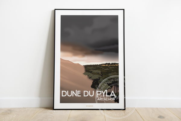 Affiche Gironde - Dune du Pyla